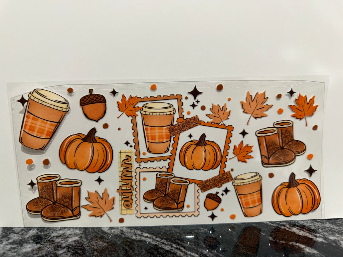 Autumn | 16oz UV DTF wrap