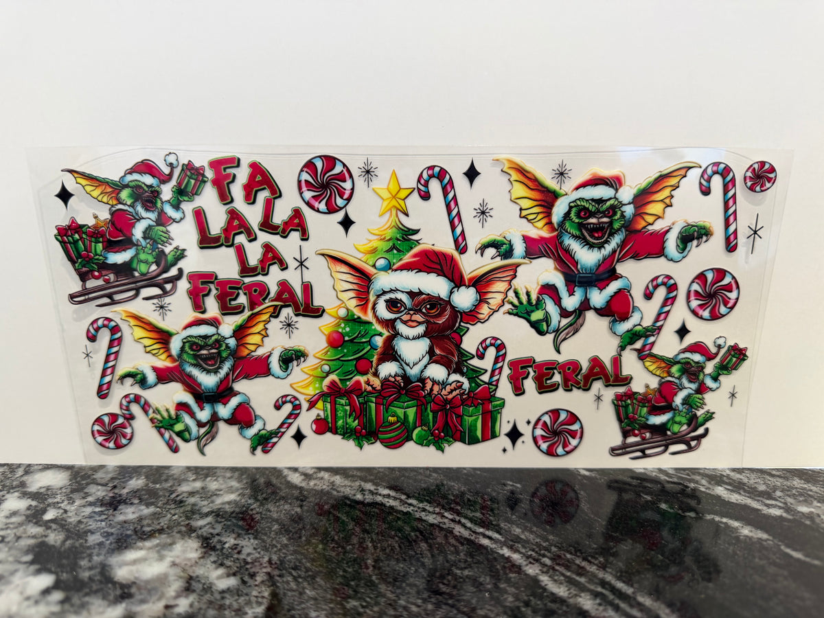 Feral | 16oz UV DTF wrap