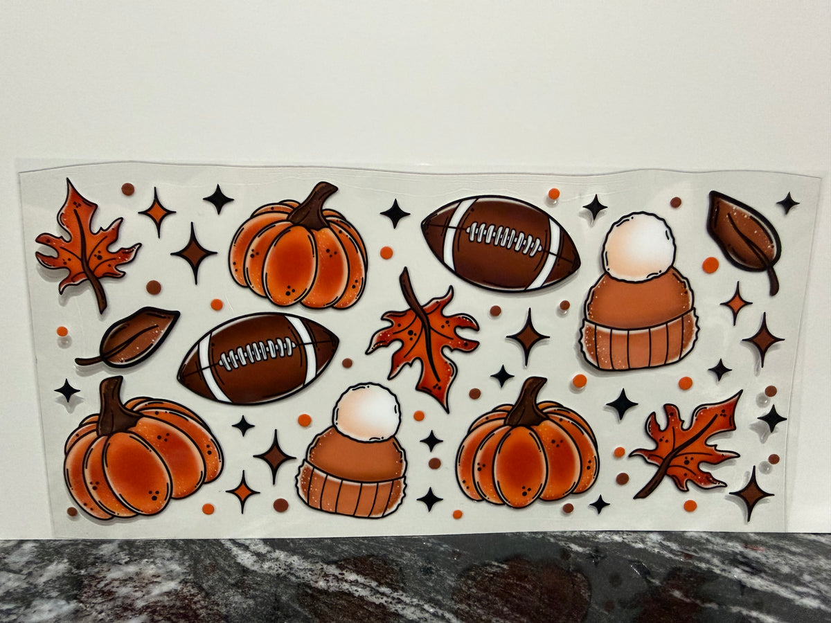 Fall things | 16oz UV DTF wrap