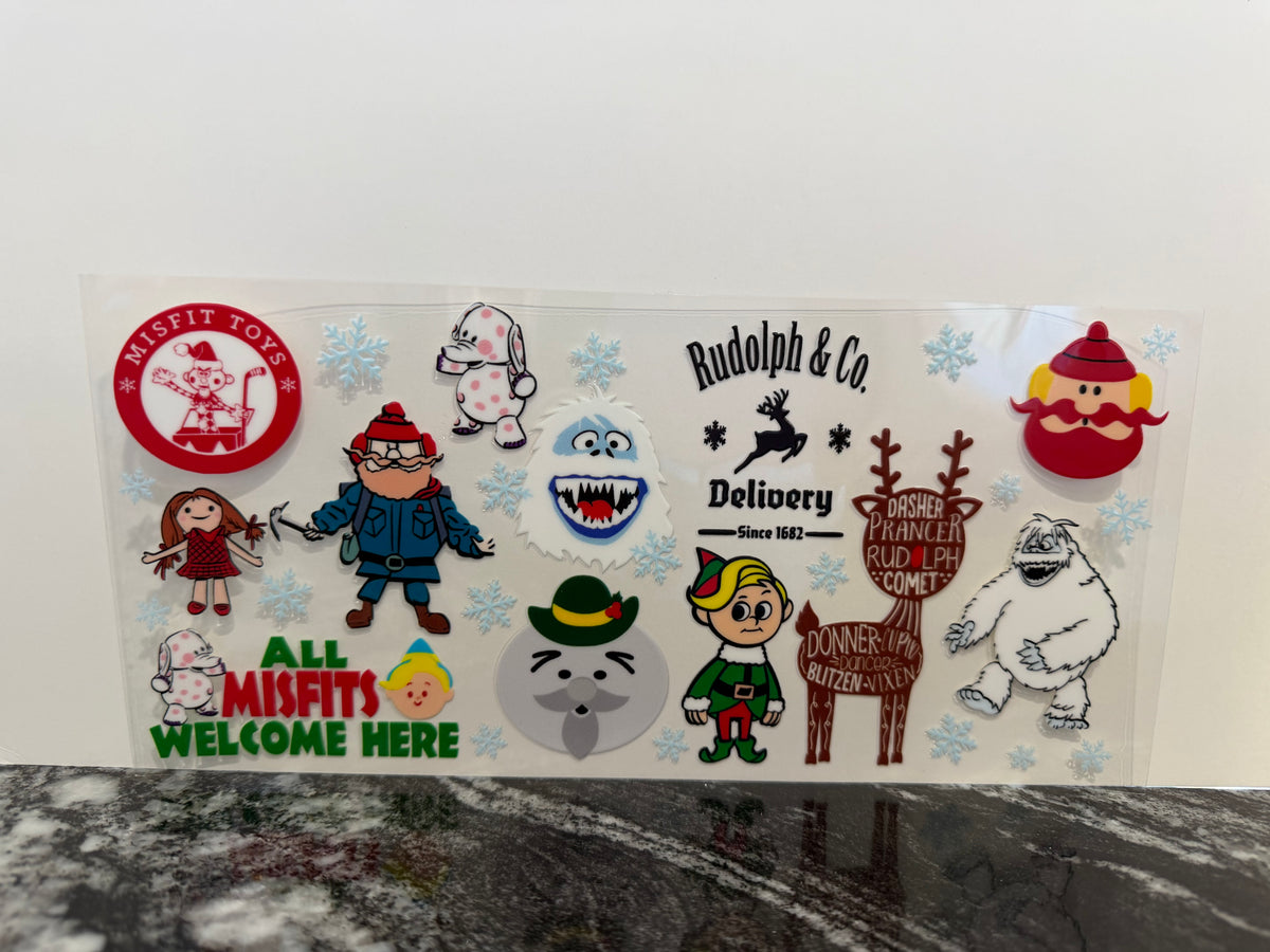 Rudolph *EXCLUSIVE* | 16oz UV DTF wrap
