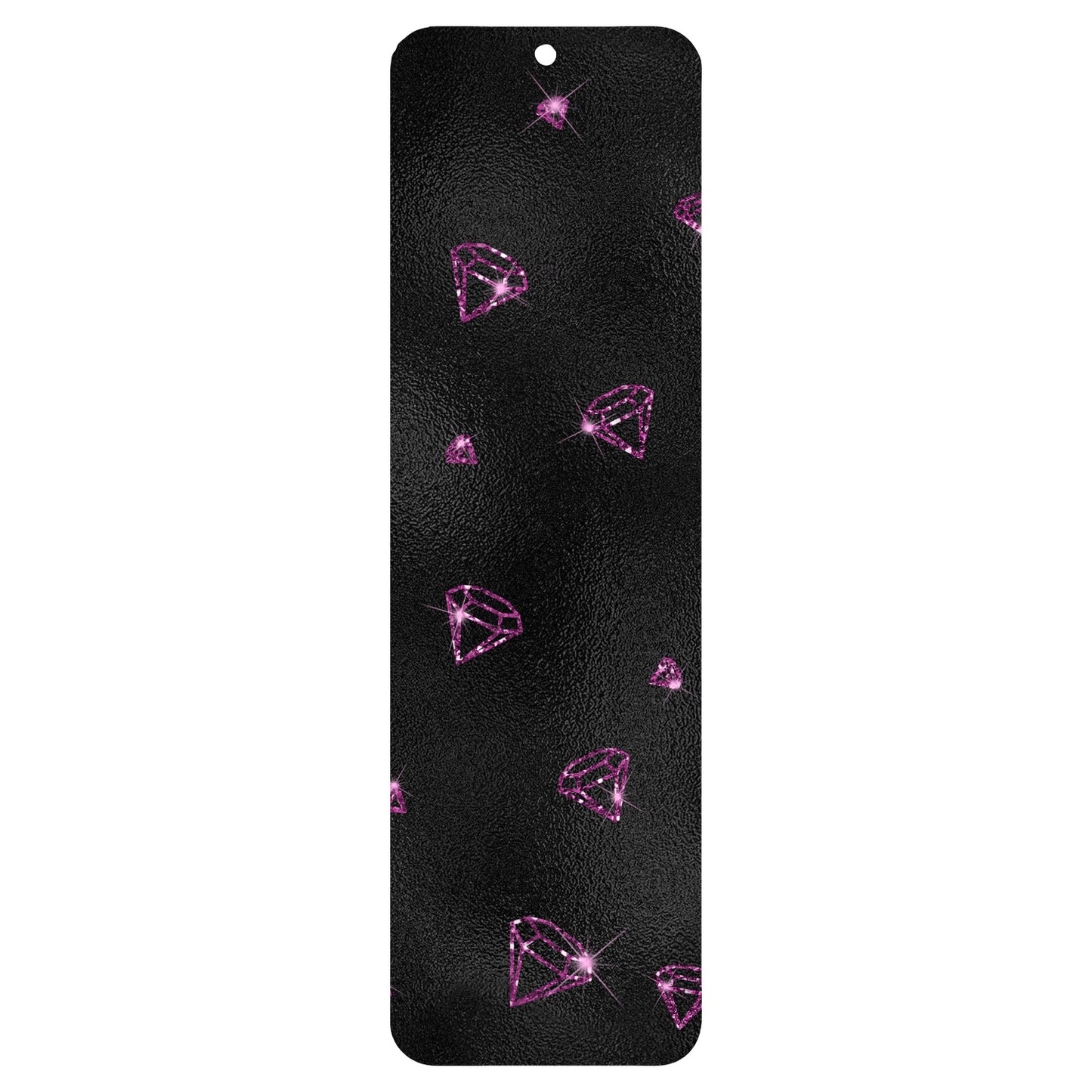 Black/pink diamonds bookmark
