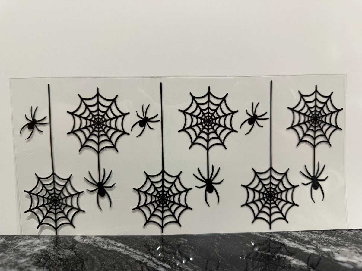 Spider webs | 16oz UV DTF wrap