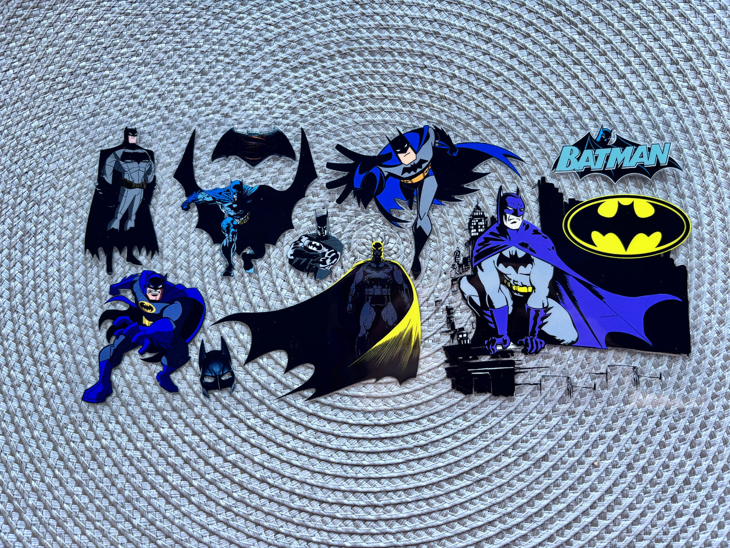 Bat | UV DTF glass can wrap