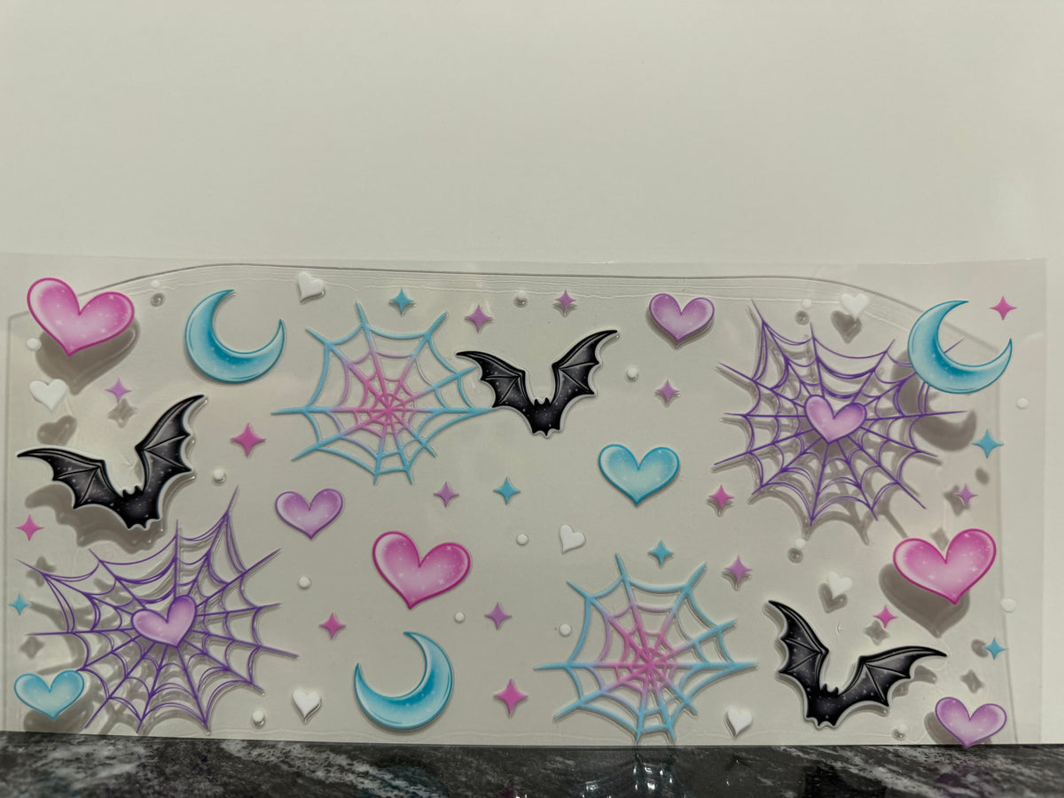 Pastel Halloween | 16oz UV DTF wrap