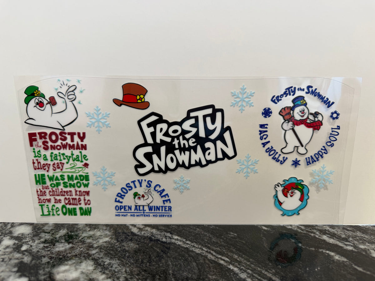 Snowman *EXCLUSIVE* | 16oz UV DTF wrap