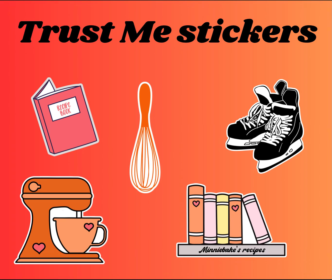 Trust me sticker bundle