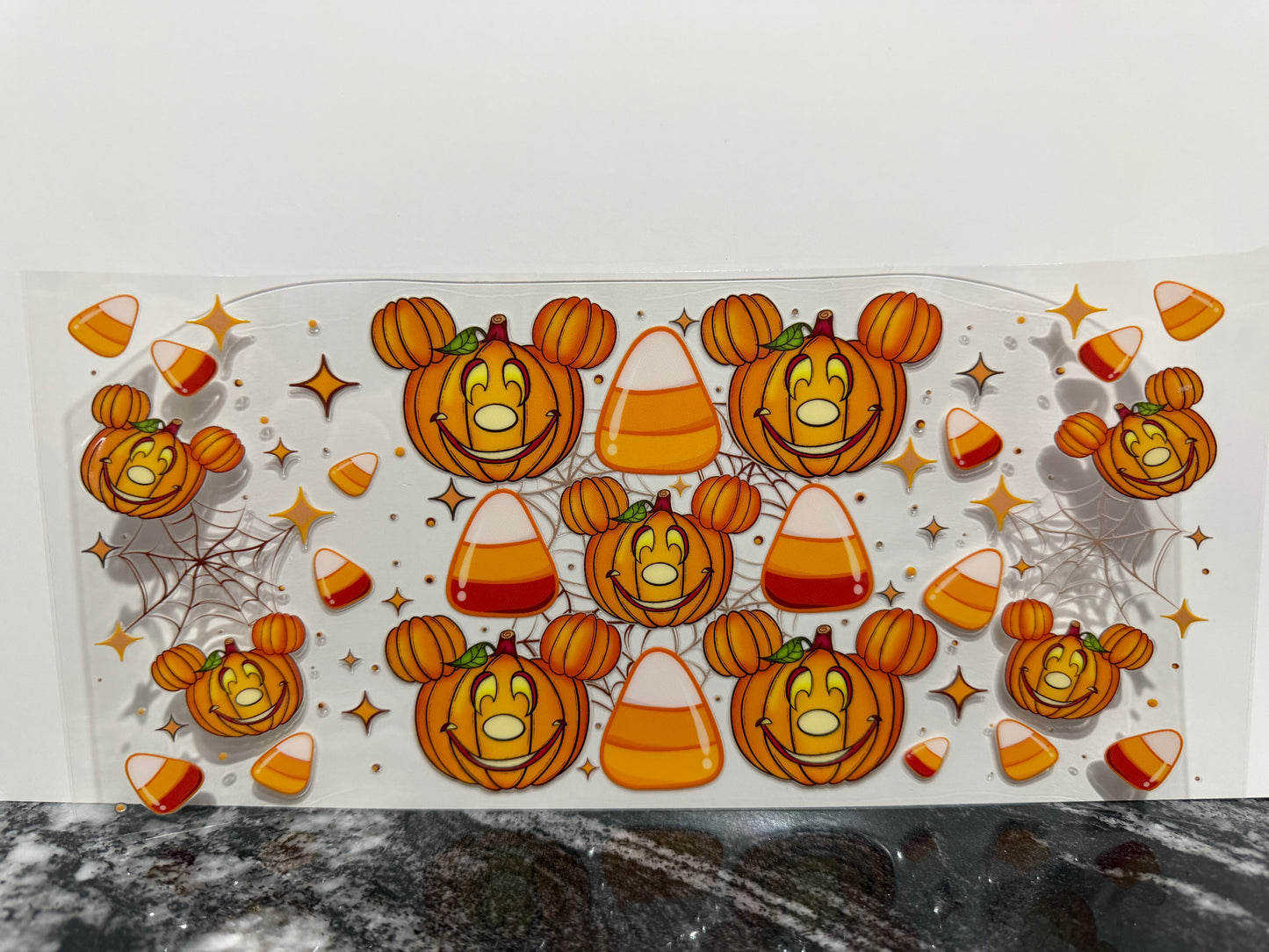 Mouse pumpkins | 16oz UV DTF wrap