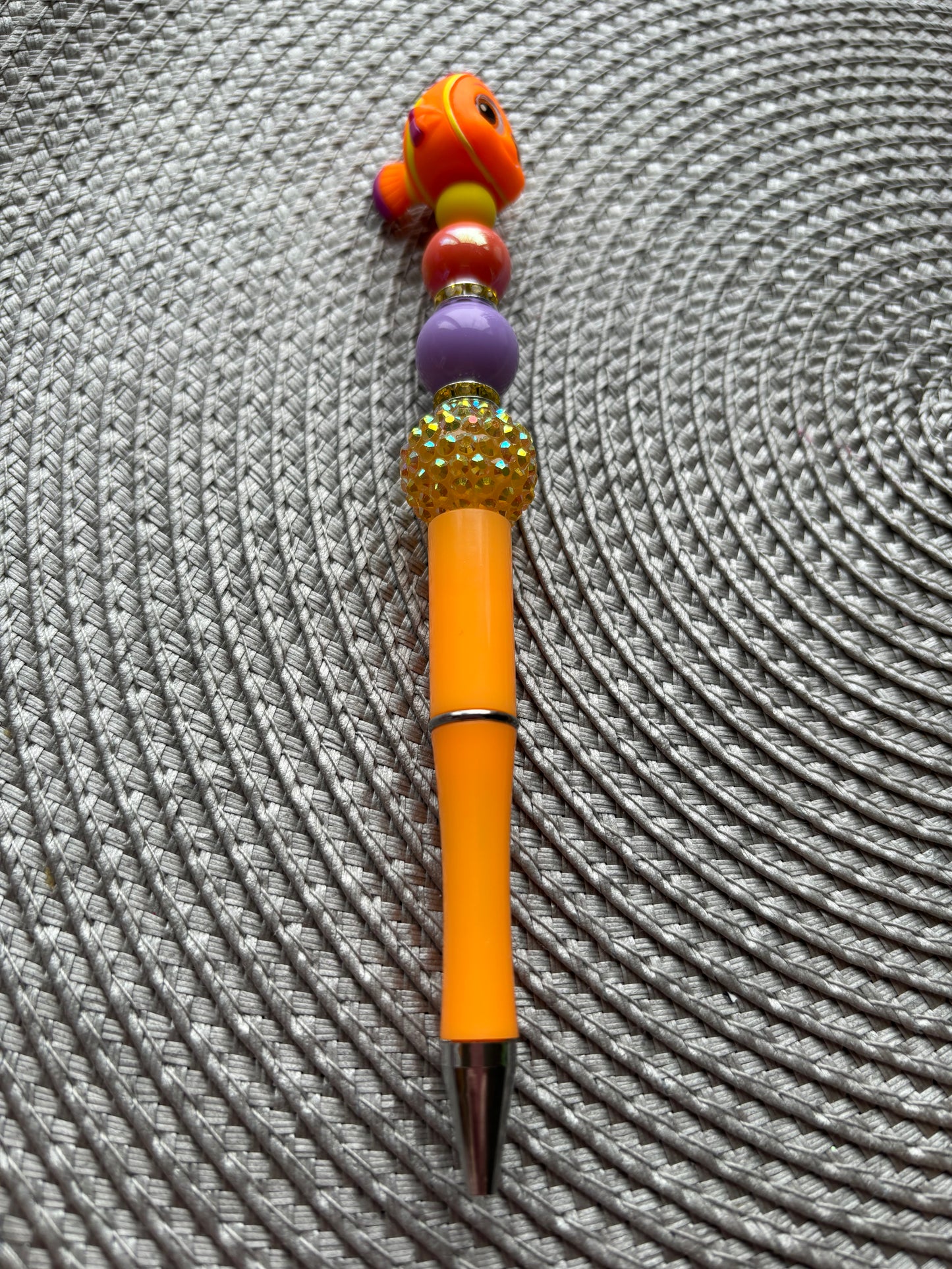 Orange fish pen