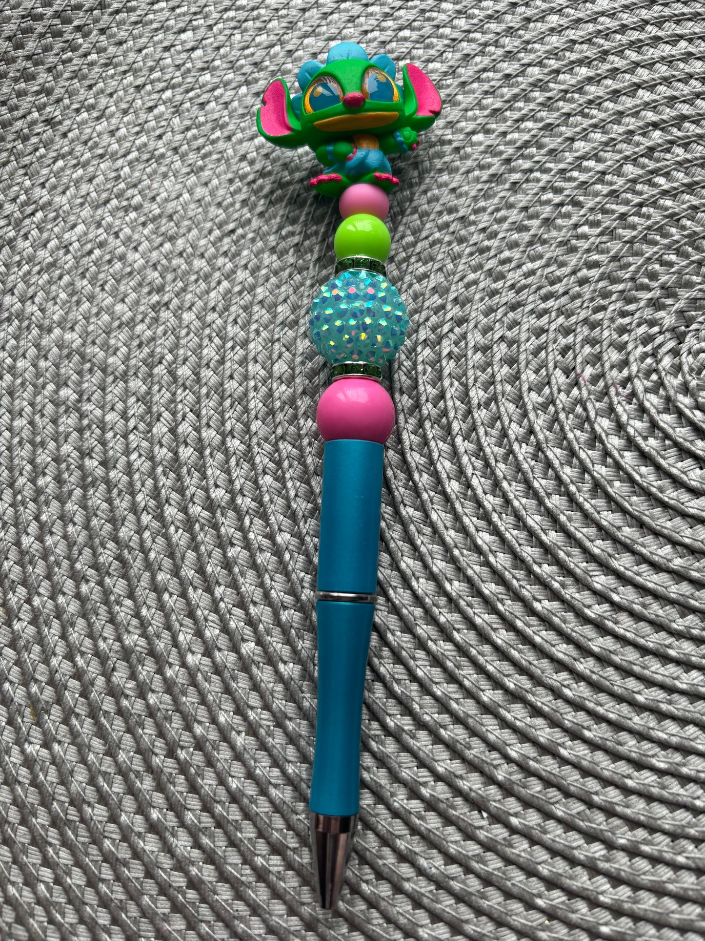 Neon version blue alien pen