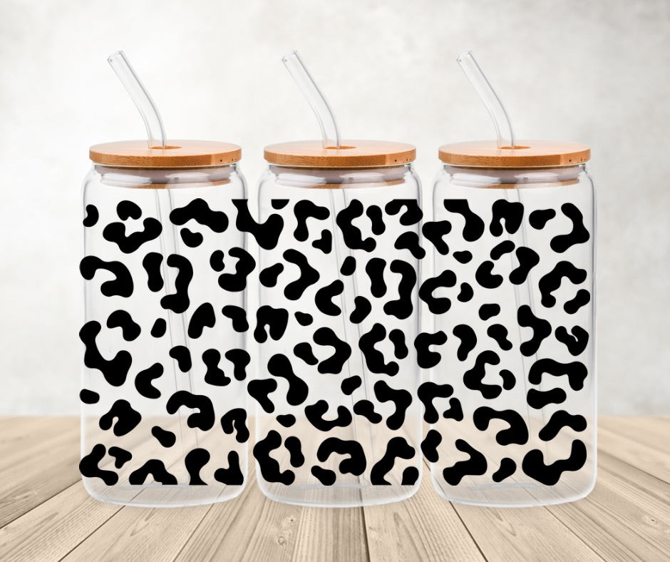 Leopard | 20oz libbey glass can