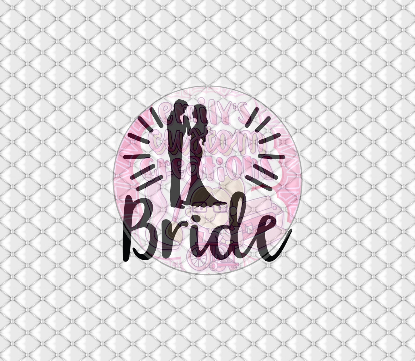 Bride | 20oz tumbler wrap