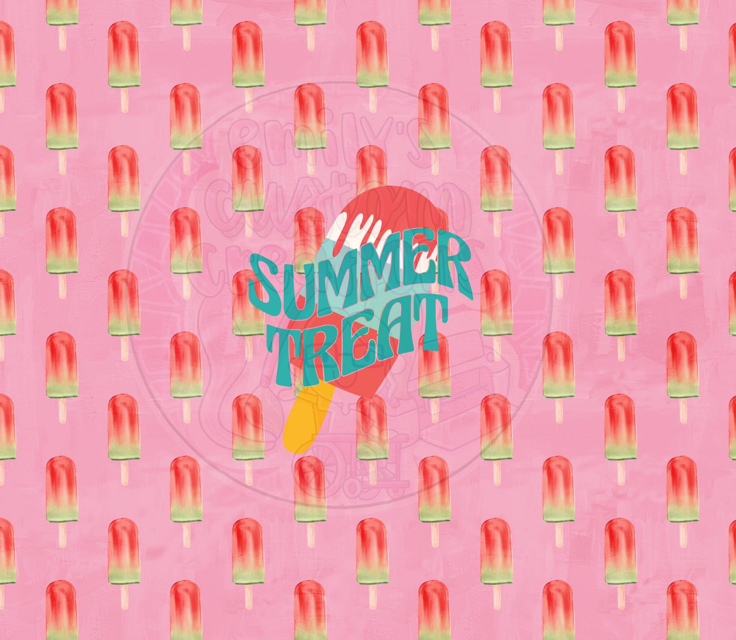 Summer treats | 20oz tumbler wrap