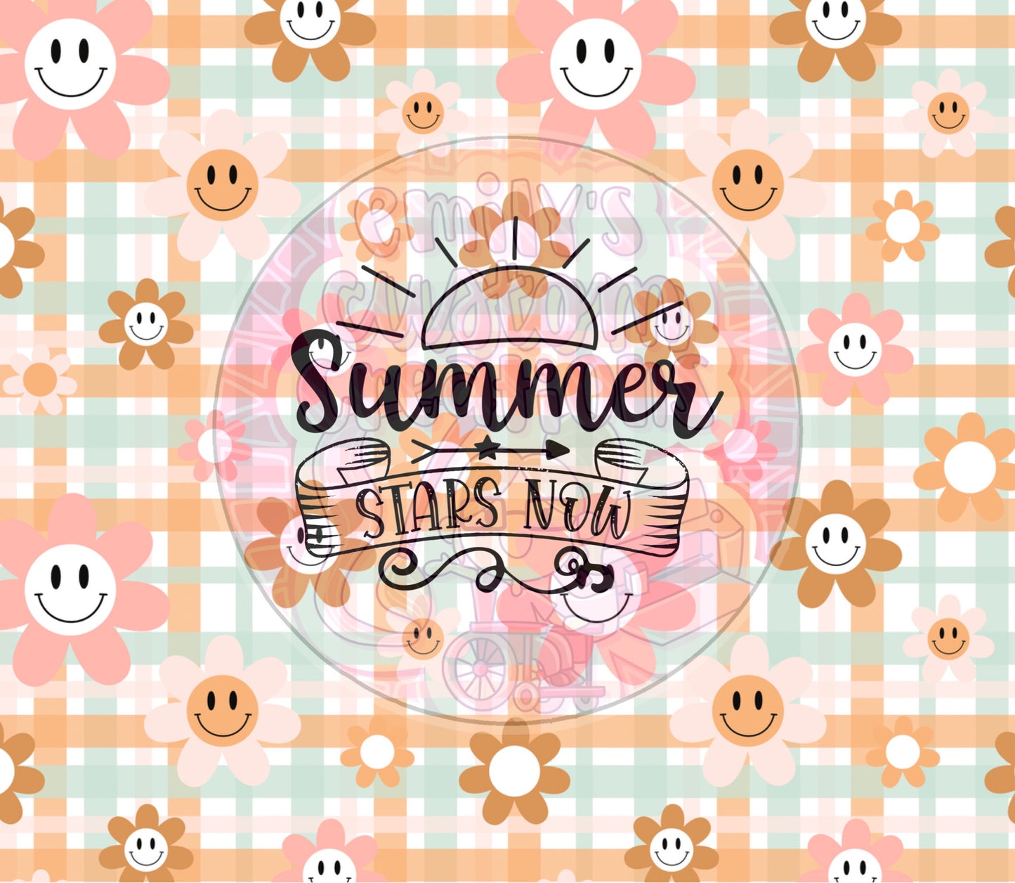 Summer starts now | 20oz tumbler wrap
