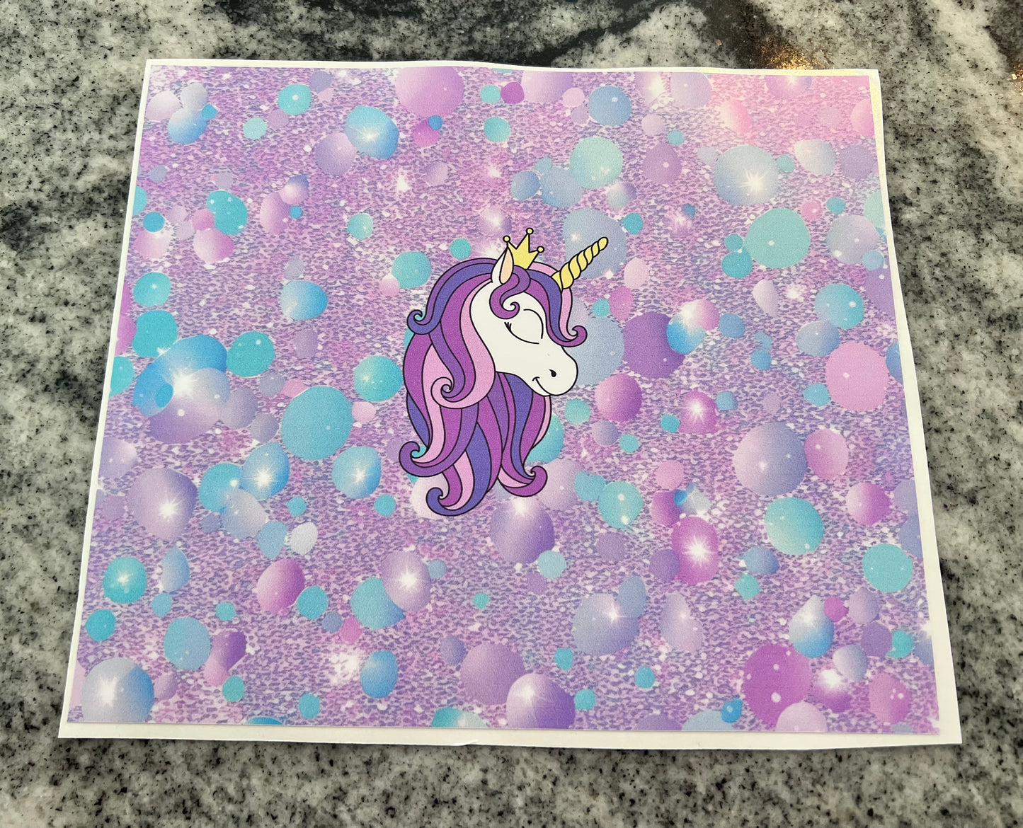 Unicorn | 20oz tumbler wrap