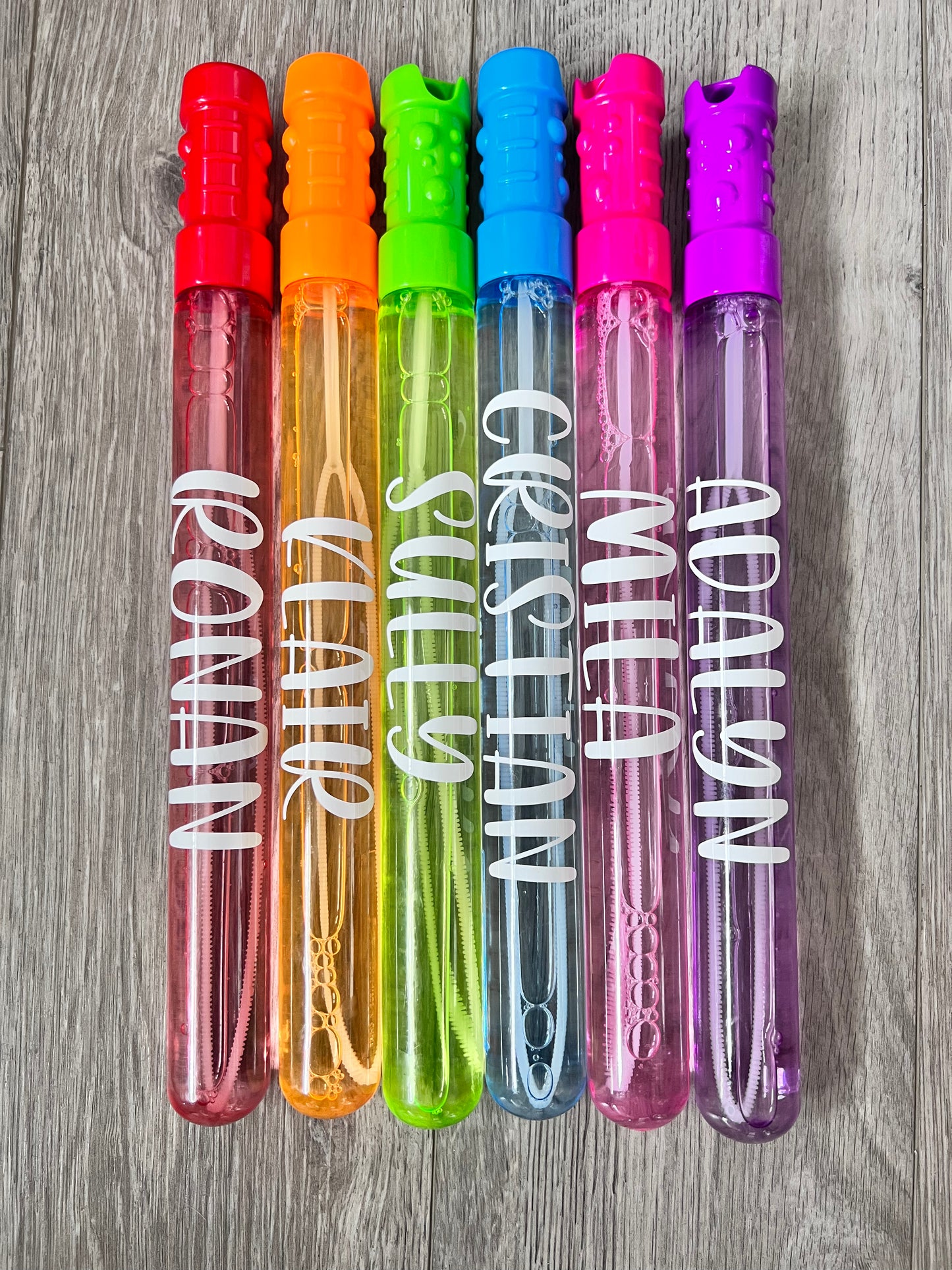 Personalized Bubble wands