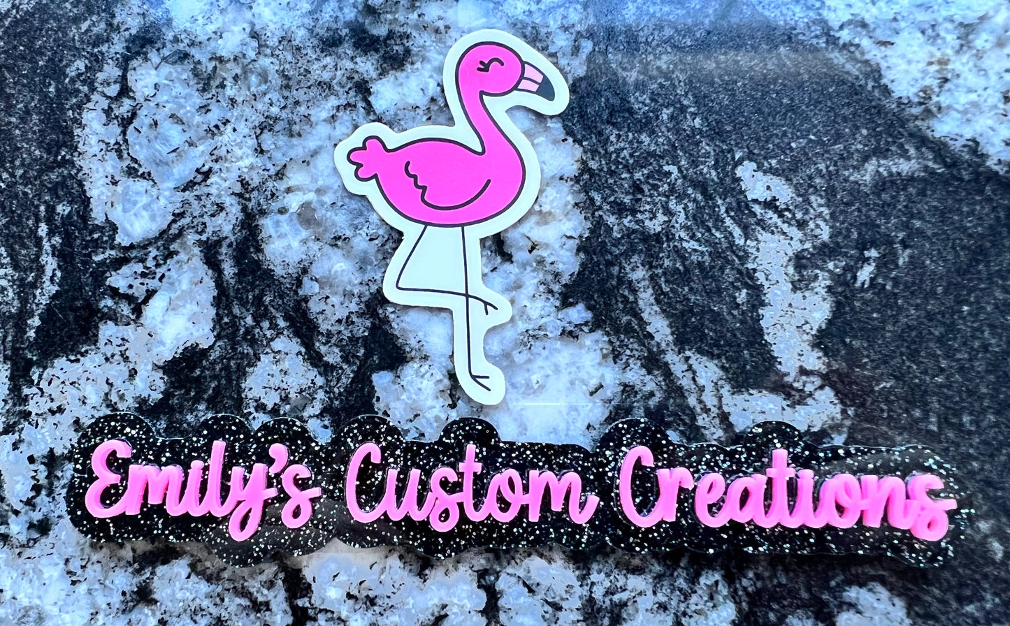 Flamingo sticker