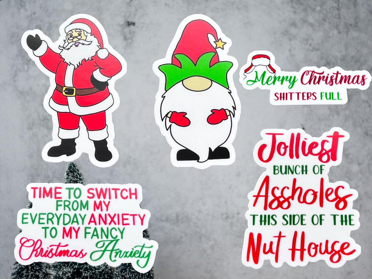Christmas stickers