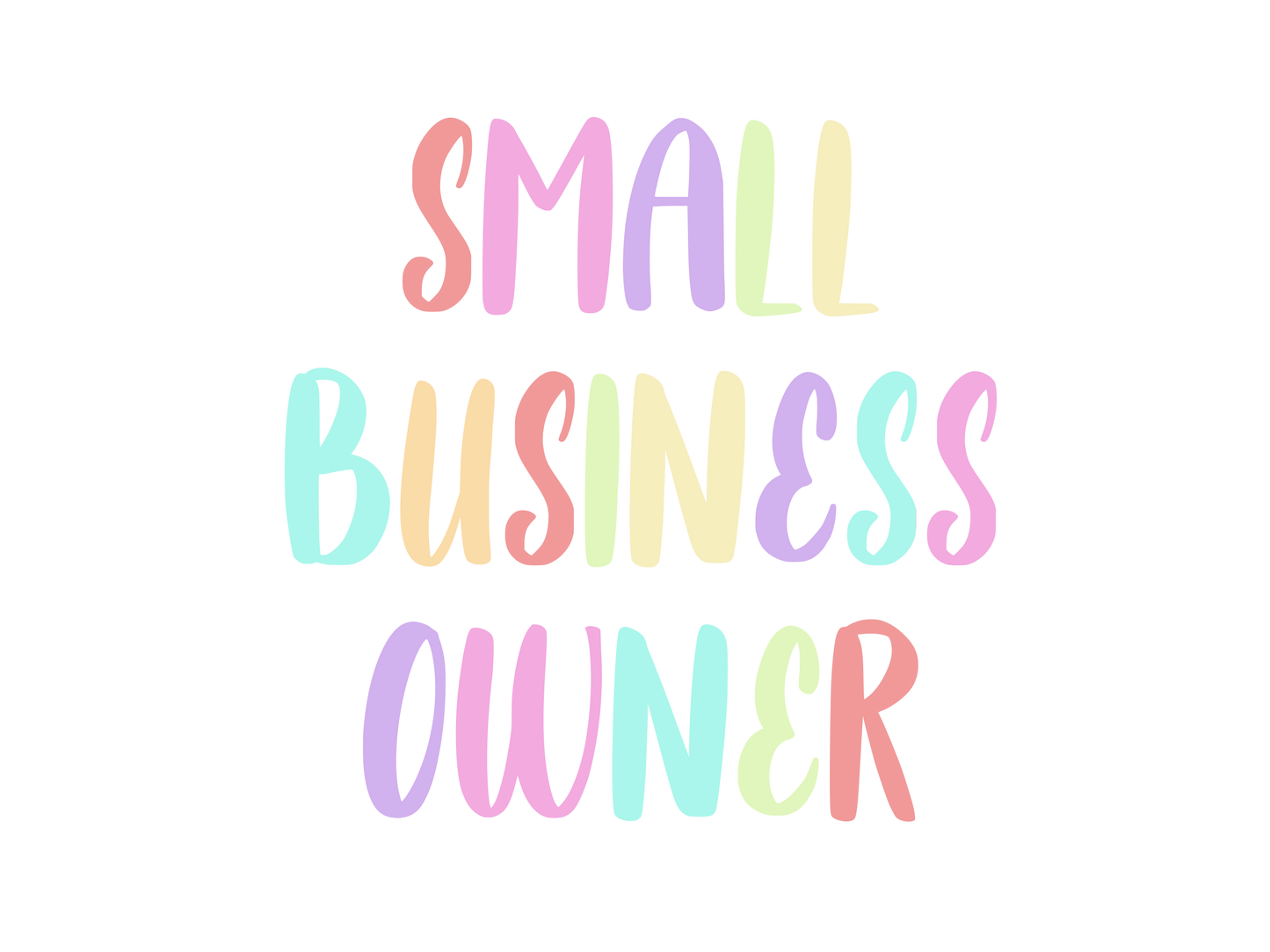Small Business Owner sticker