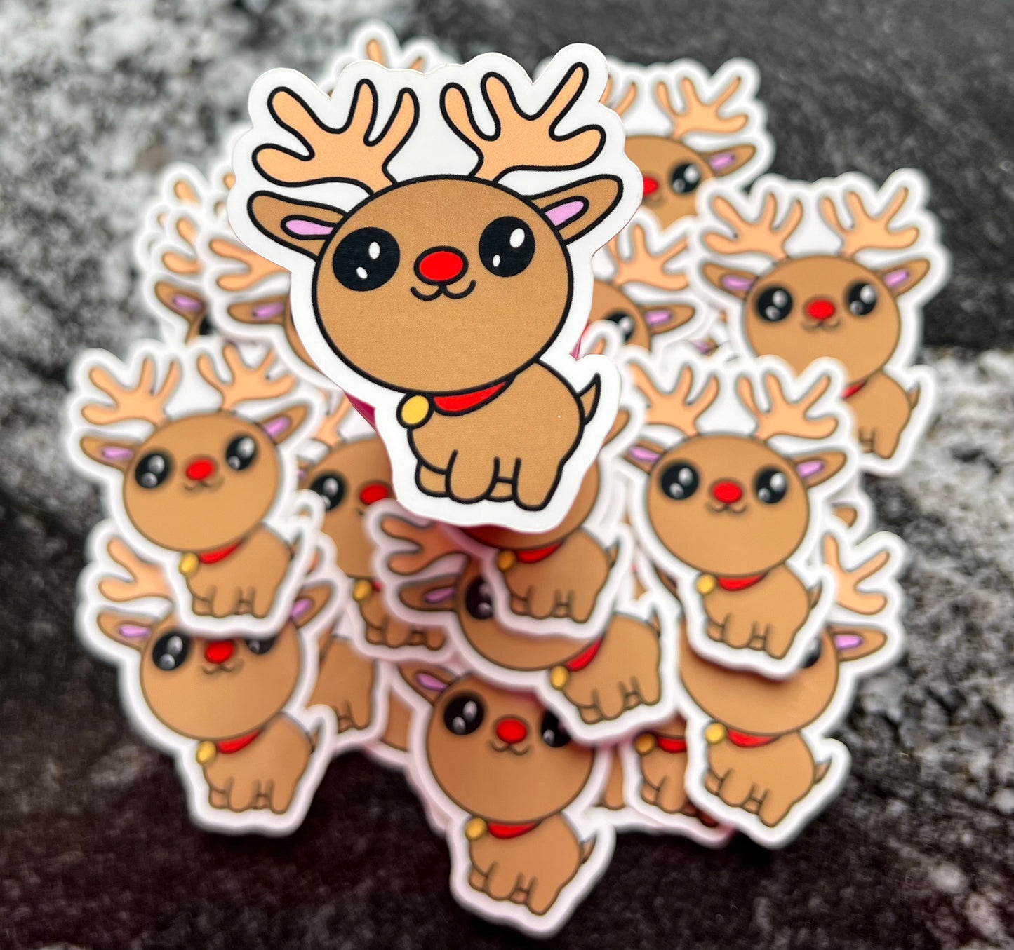 Reindeer sticker