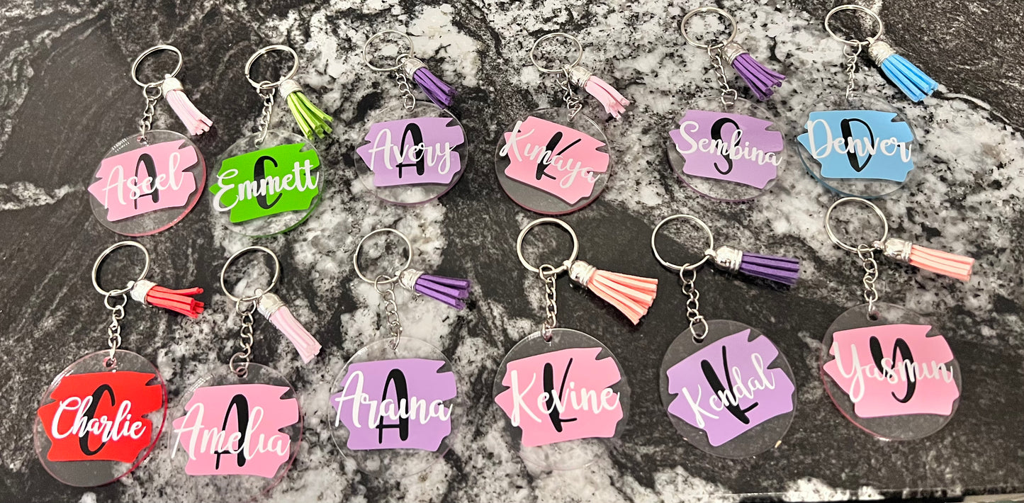 Personalized keychain