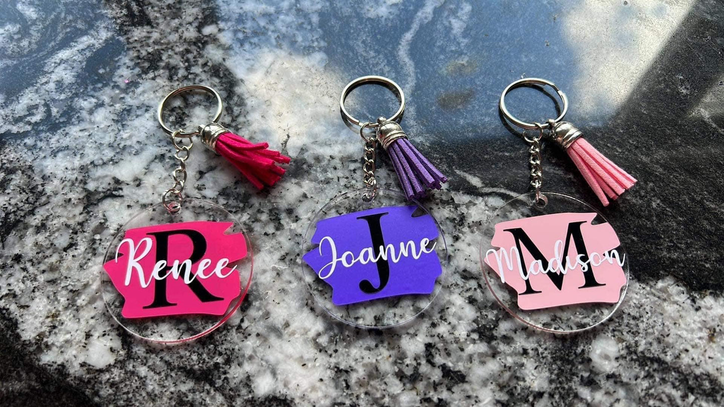 Personalized keychain