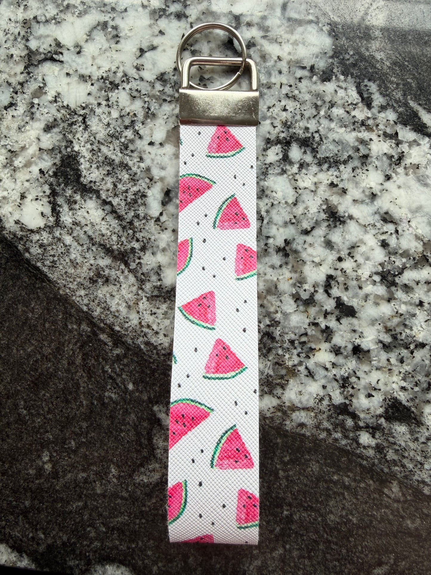Watermelon | fabric wristlet