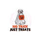 No trick just treats | 20oz tumbler wrap | DIGITAL DOWNLOAD