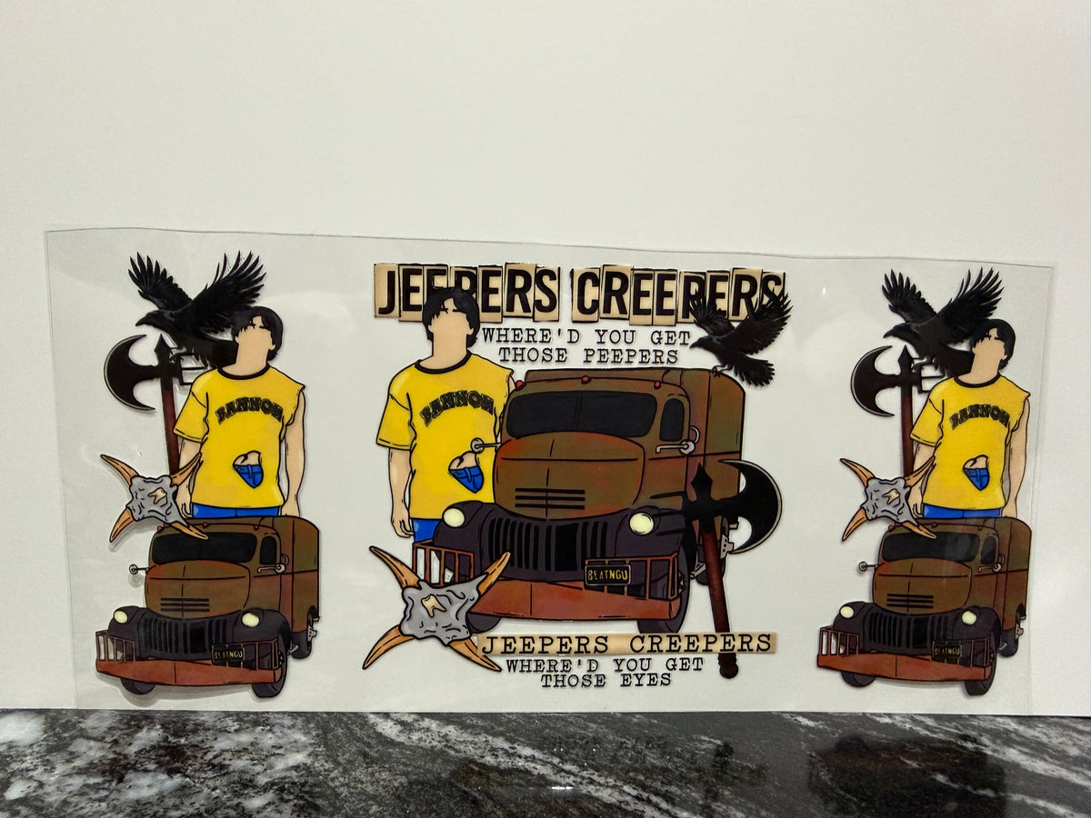 Jeepers | 16oz UV DTF wrap