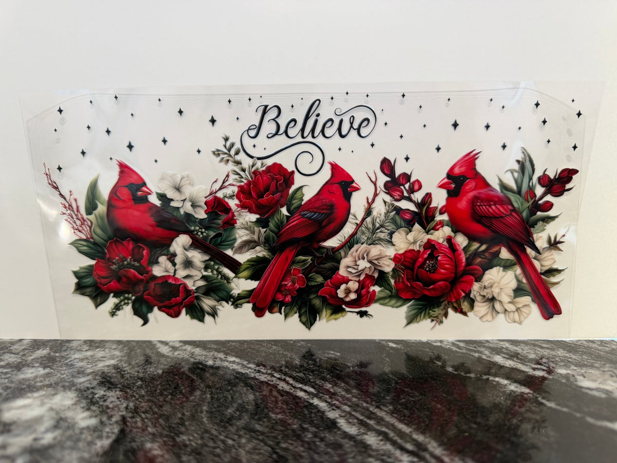 Believe | 16oz UV DTF wrap