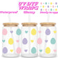 Easter eggs | UV DTF glass can wrap