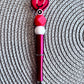 Red stethoscope heart pen