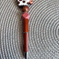 Brown cow pen