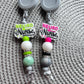 Neuro nurse badge reel