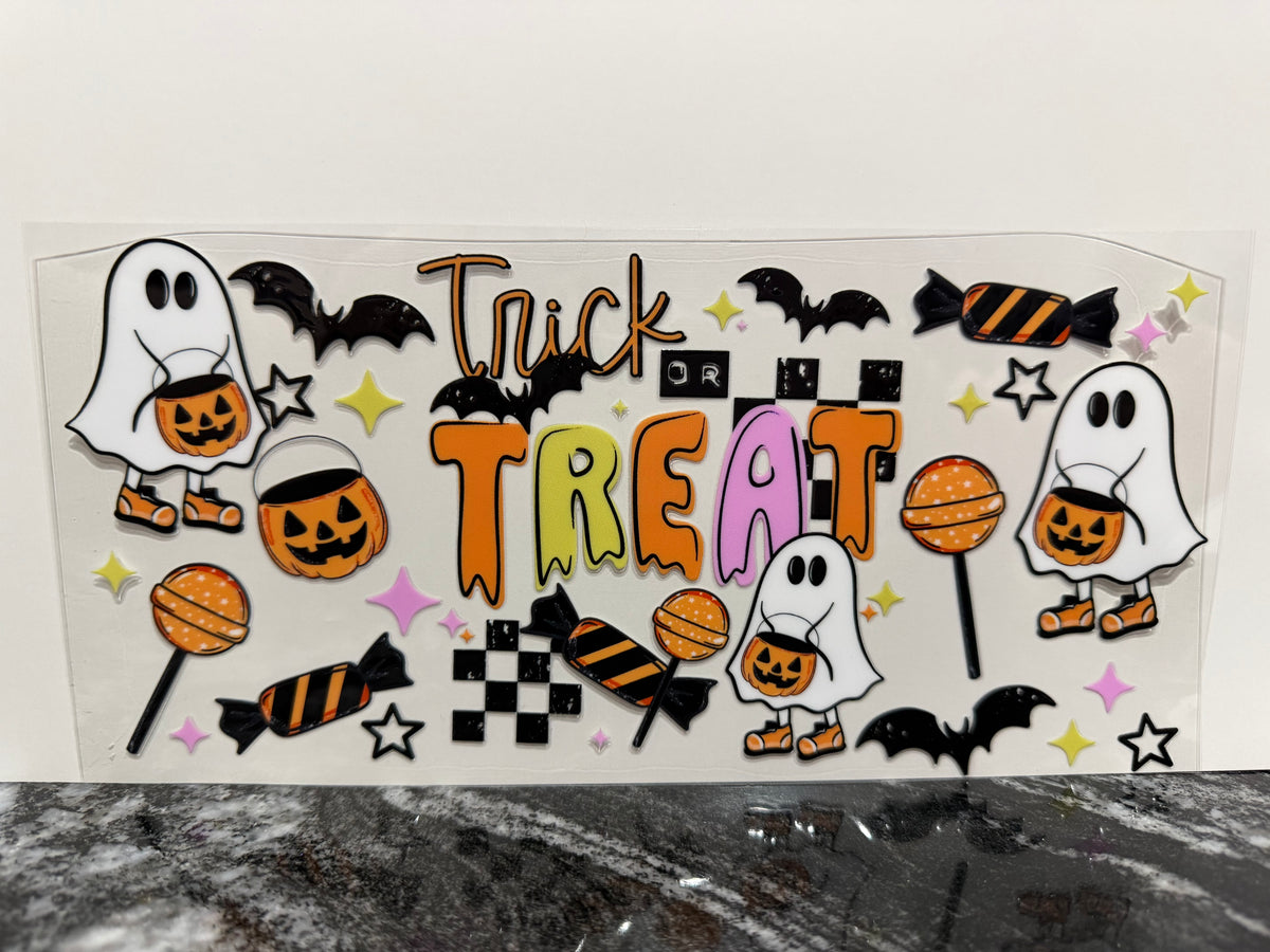 Trick or treat | 16oz UV DTF wrap