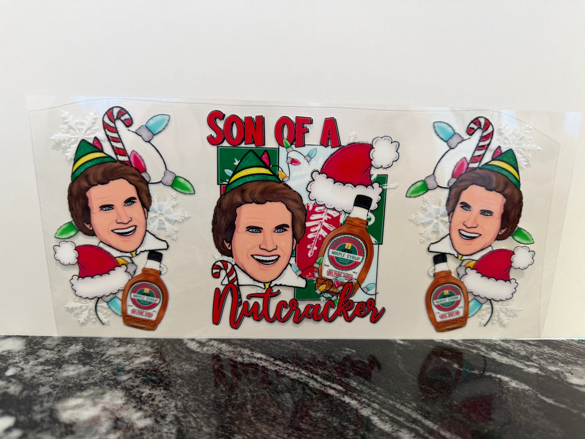 Son of a nutcracker  | 16oz UV DTF wrap