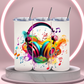 Headphones 20oz tumbler