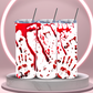 Blood splatter 20oz tumbler