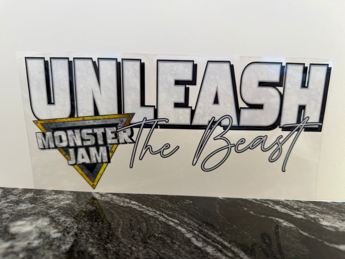 Unleash the beast | 16oz UV DTF wrap