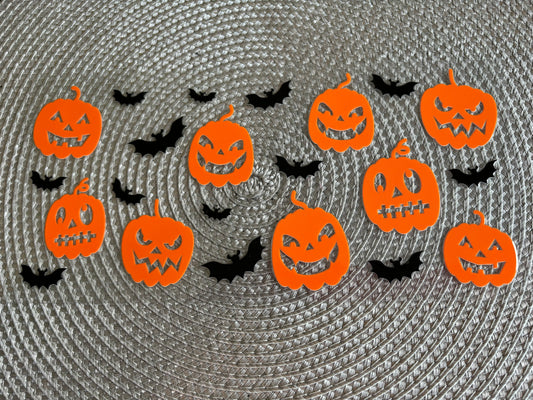 Pumpkins | UV DTF 16oz glass can wrap
