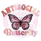 Antisocial buttery fly | 16oz glass can wrap | DIGITAL DOWNLOAD