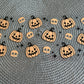 Pumpkins & skulls | UV DTF 16oz glass can wrap