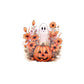 Pumpkin ghost | 20oz tumbler wrap | DIGITAL DOWNLOAD