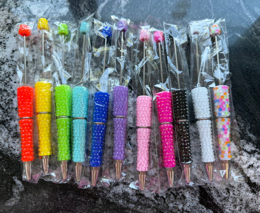 Thin rhinestone pens style 2