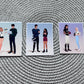 Character art stickers