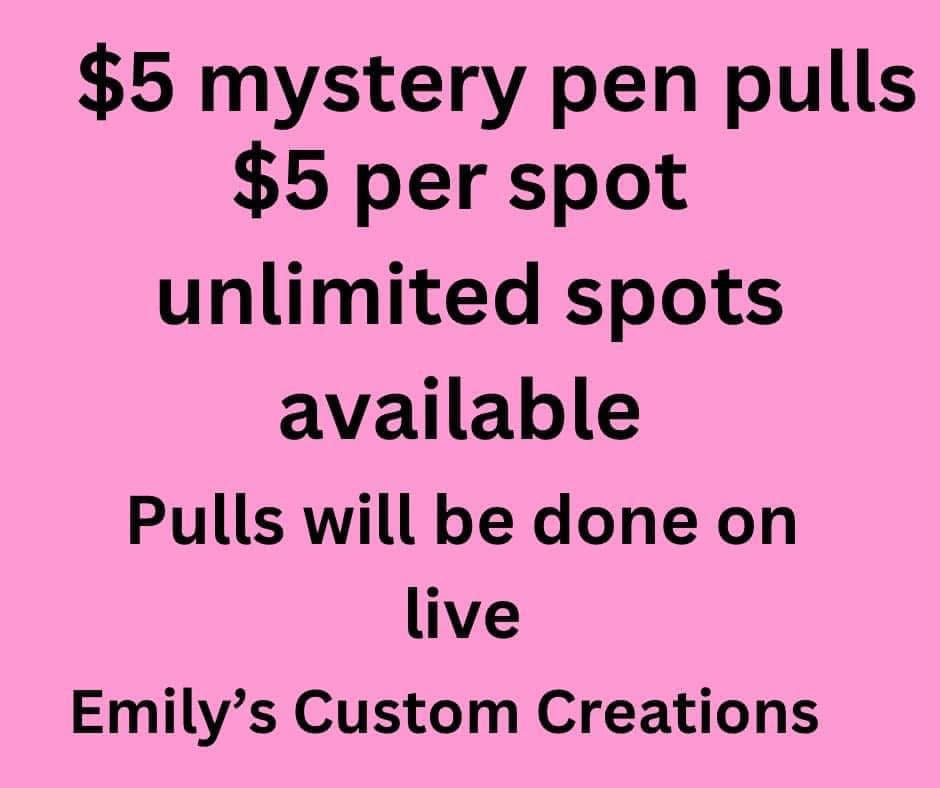 Mystery game: pen pulls