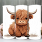 Baby highland cow 20oz tumbler