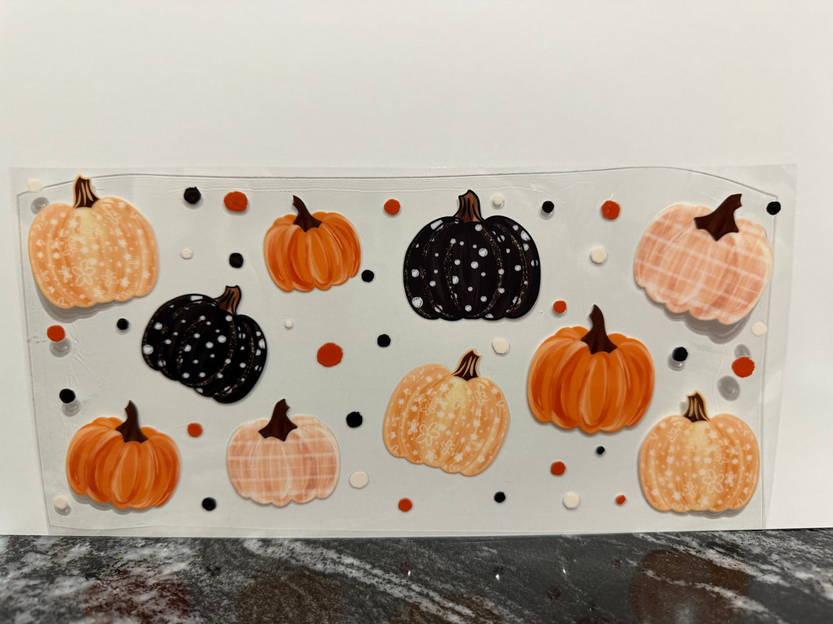 Pumpkins | 16oz UV DTF wrap