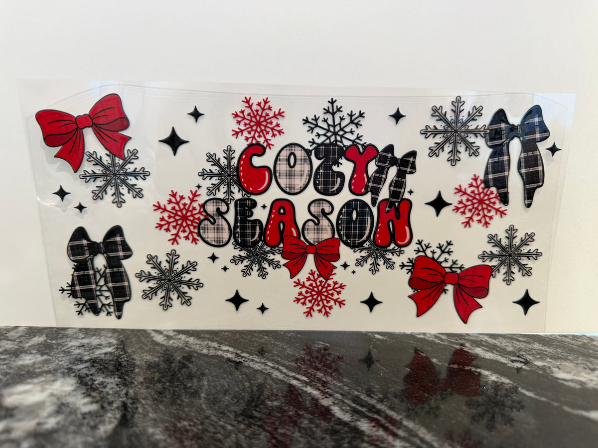 Cozy season | 16oz UV DTF wrap