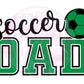 Soccer Dad | 16oz glass can wrap | DIGITAL DOWNLOAD
