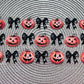 Pumpkins & bows | UV DTF glass can wrap